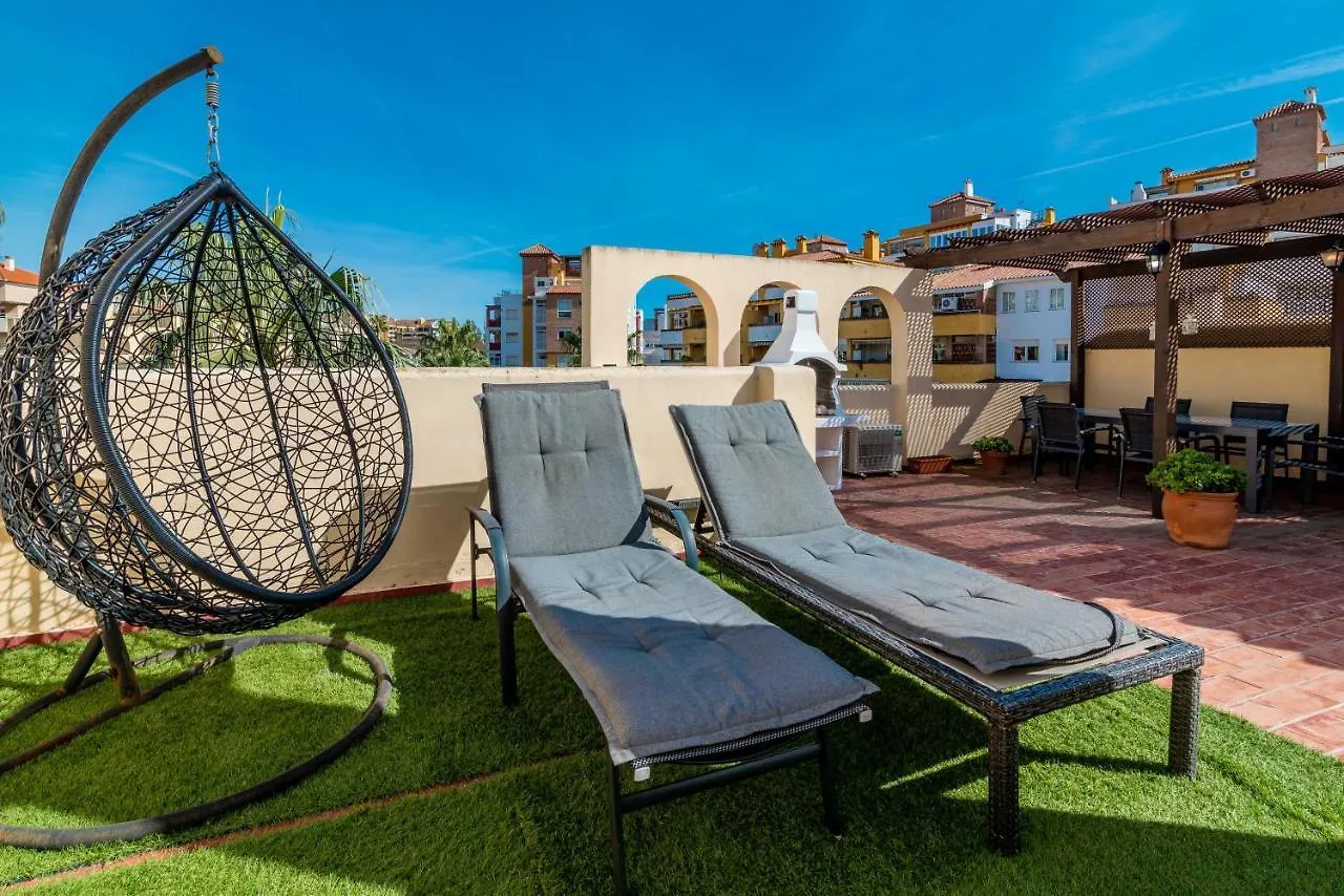 Апартаменты Vb Fantastic 3Bdr Duplex With Large Terrace Бенальмадена